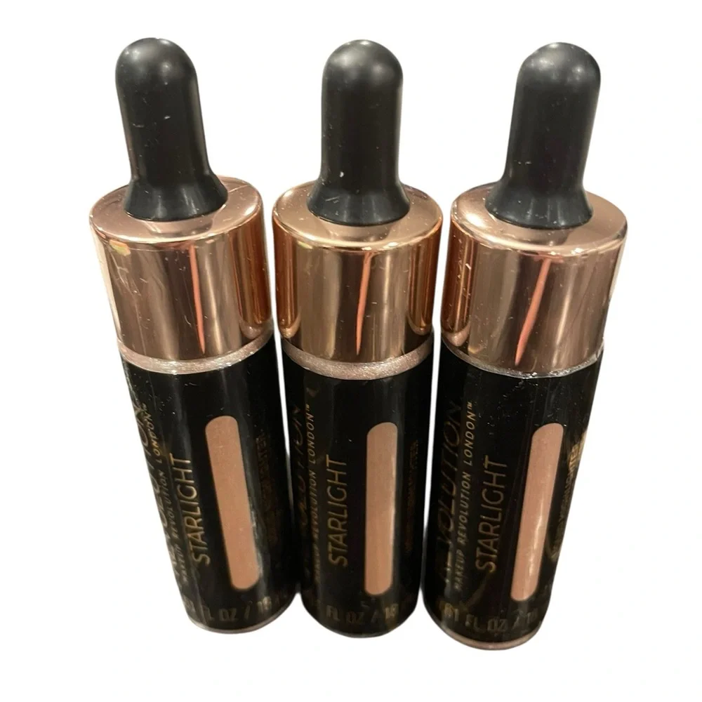 Makeup Revolution London Liquid Highlighter Starlight Vegan Cruelty Free NEW‎